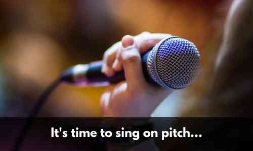 sing on pitch