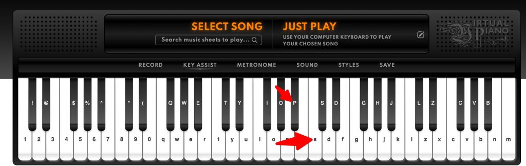 virtual piano